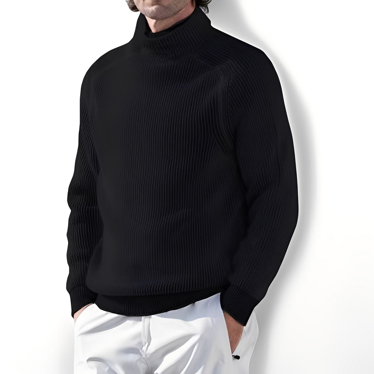 Jarrett - Stehkragenpullover