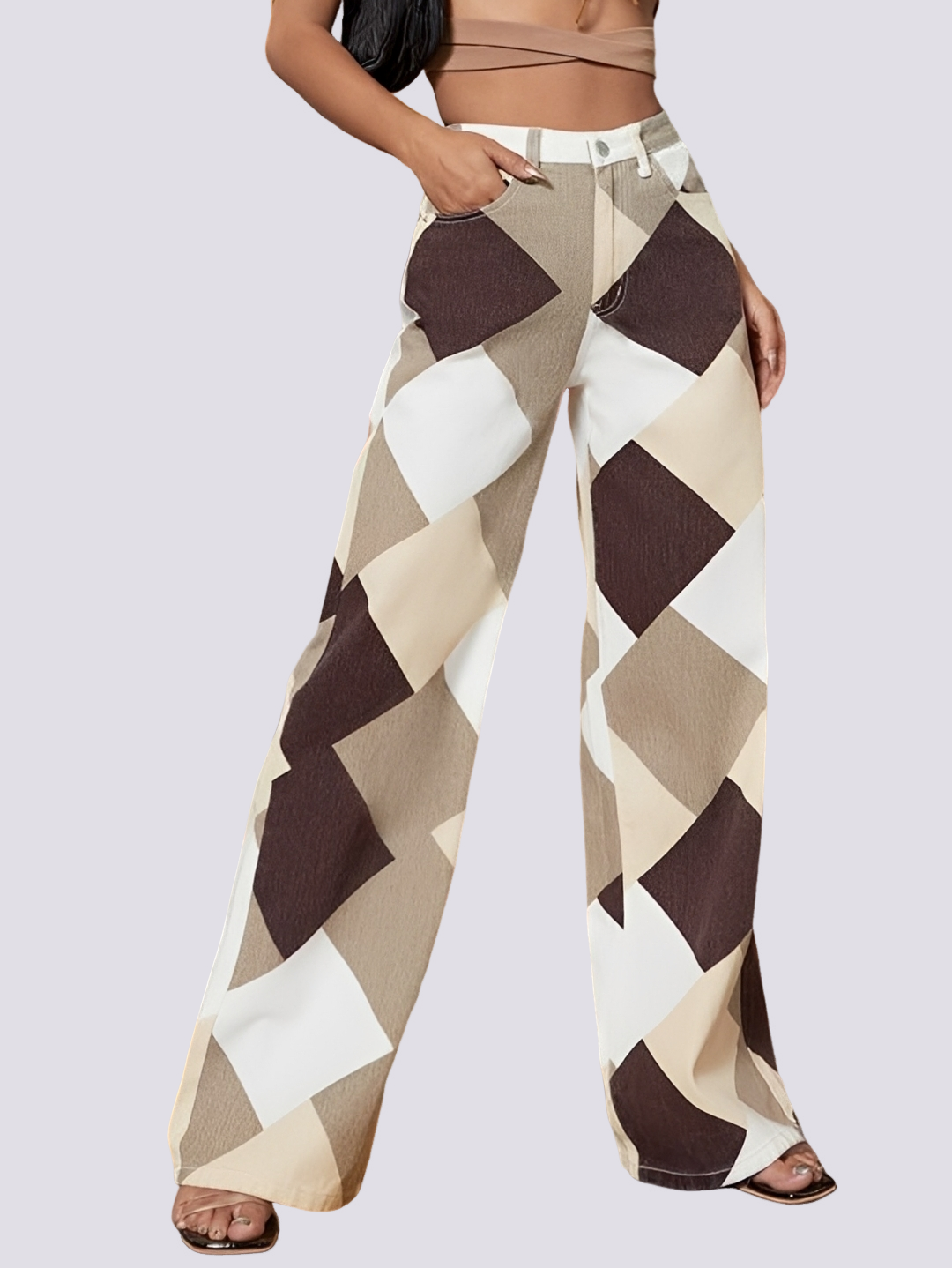Alison - Elegante Weitbein-Jeans