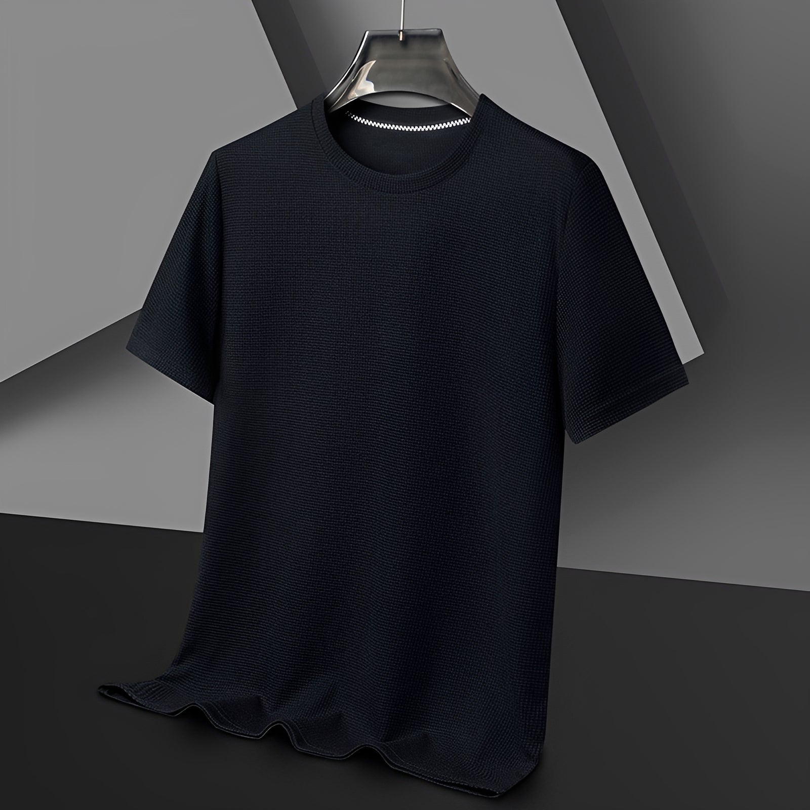Jed - Lockeres Waffel-T-Shirt