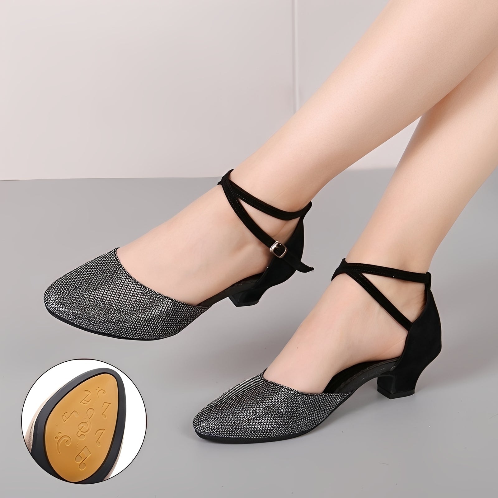 Carrie - Modische Glitzersandalen für Damen