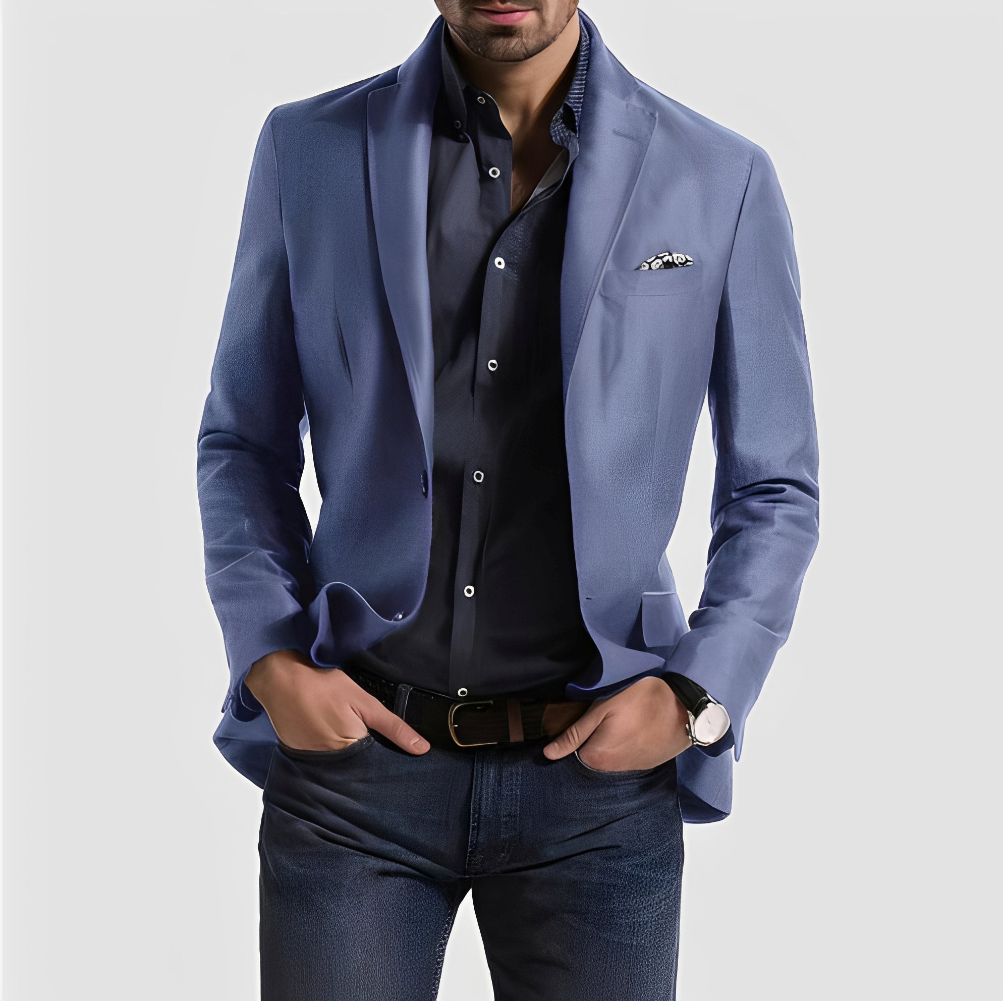 George - Schicker Herrenblazer mit Zweiknopfverschluss