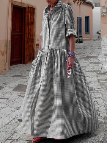 Lucia - Elegantes Kleid mit langen Ärmeln