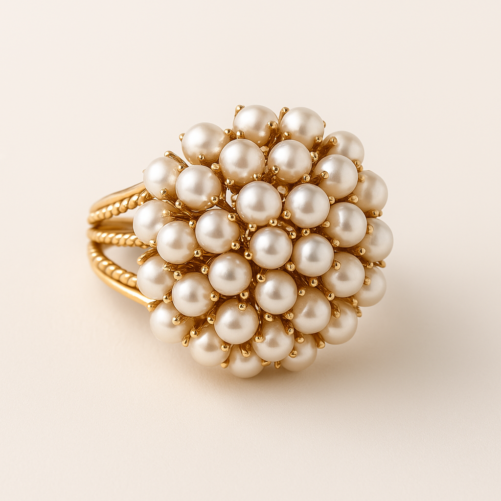 Sharnie – Ring mit integrierten Perlen