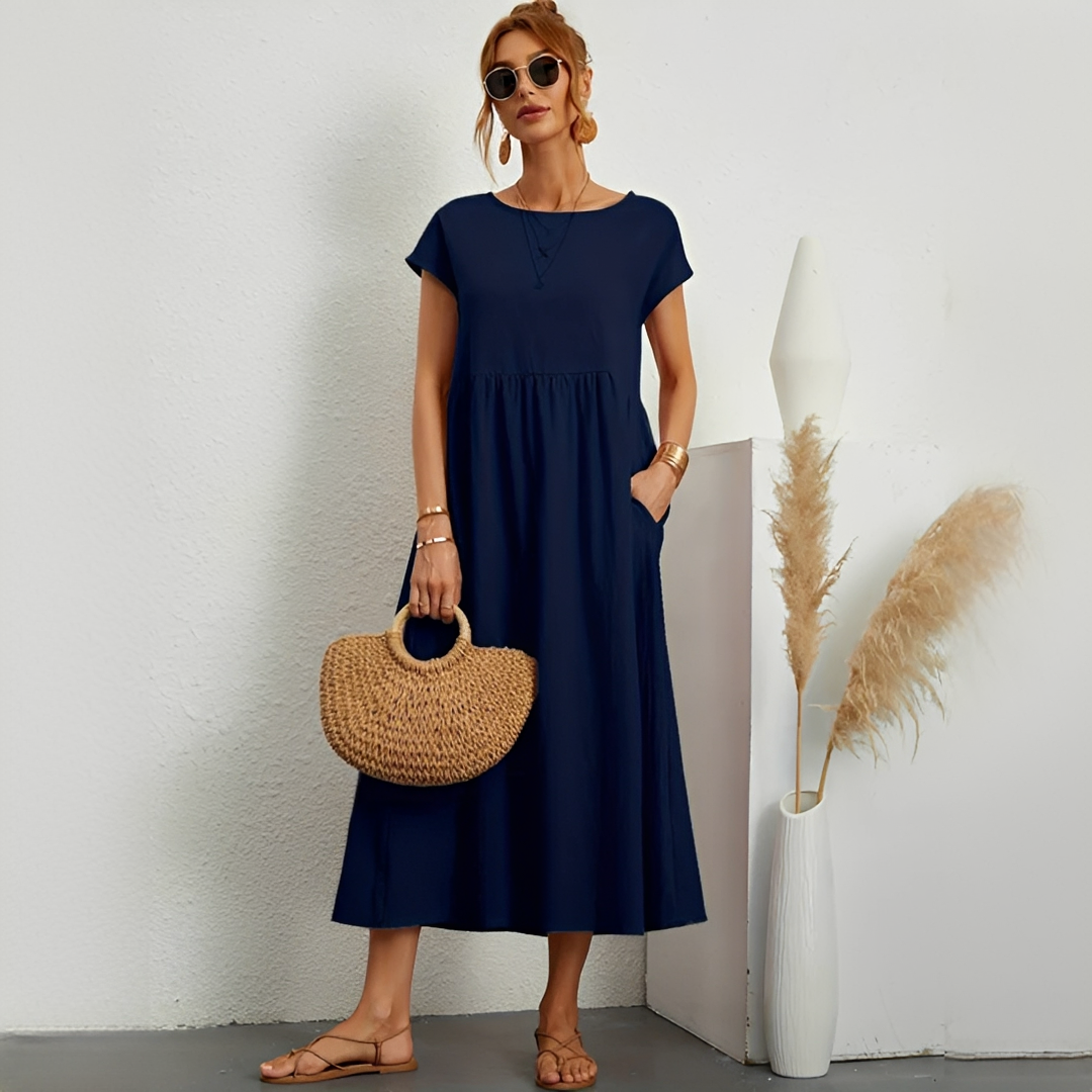 Celestinna - Lockeres Sommerkleid für Damen