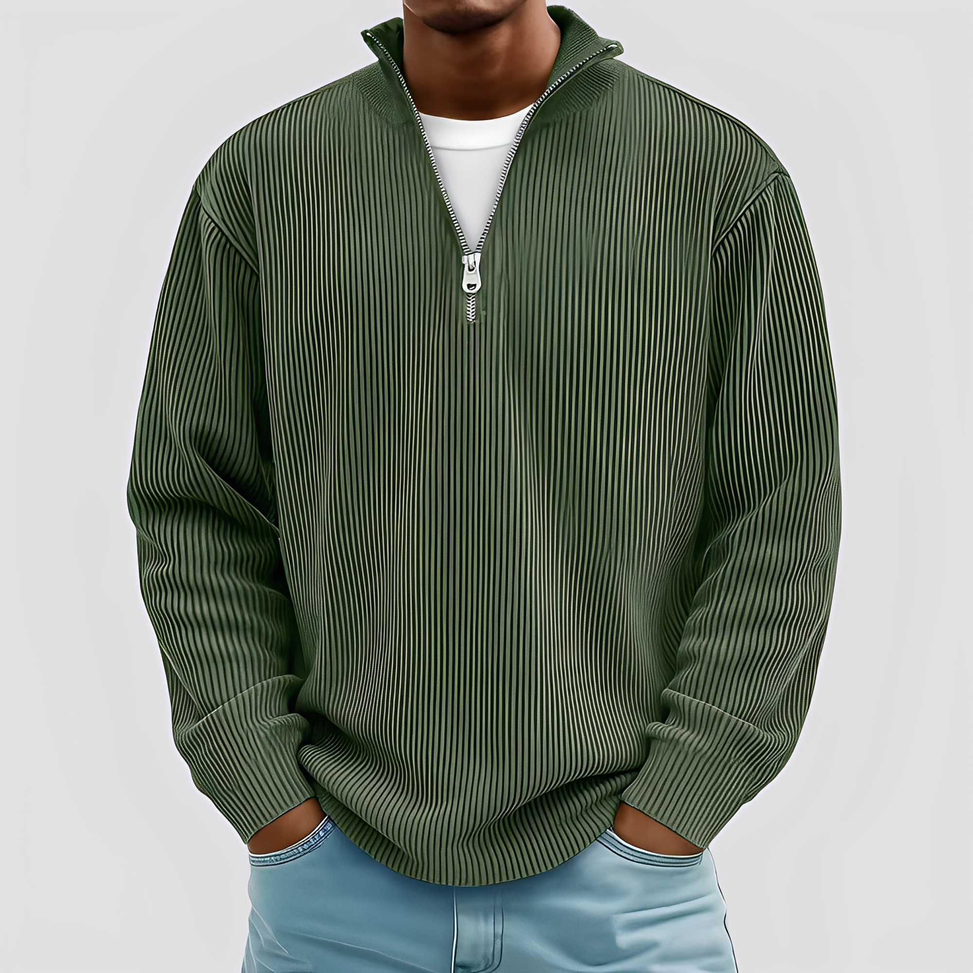 Henry - Stilvoller, komfortabler und warmer Herrenpullover