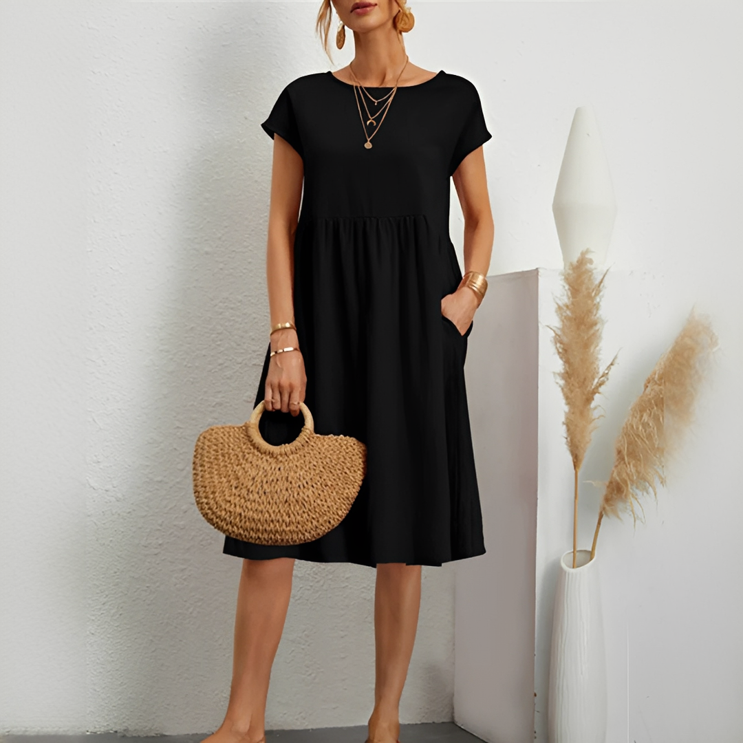 Evalyn - Elegantes Midikleid
