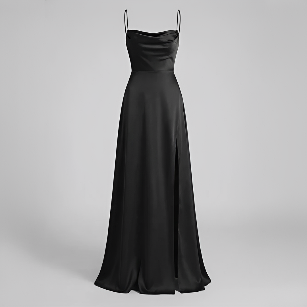 Glenda - Elegantes, fließendes Damenkleid