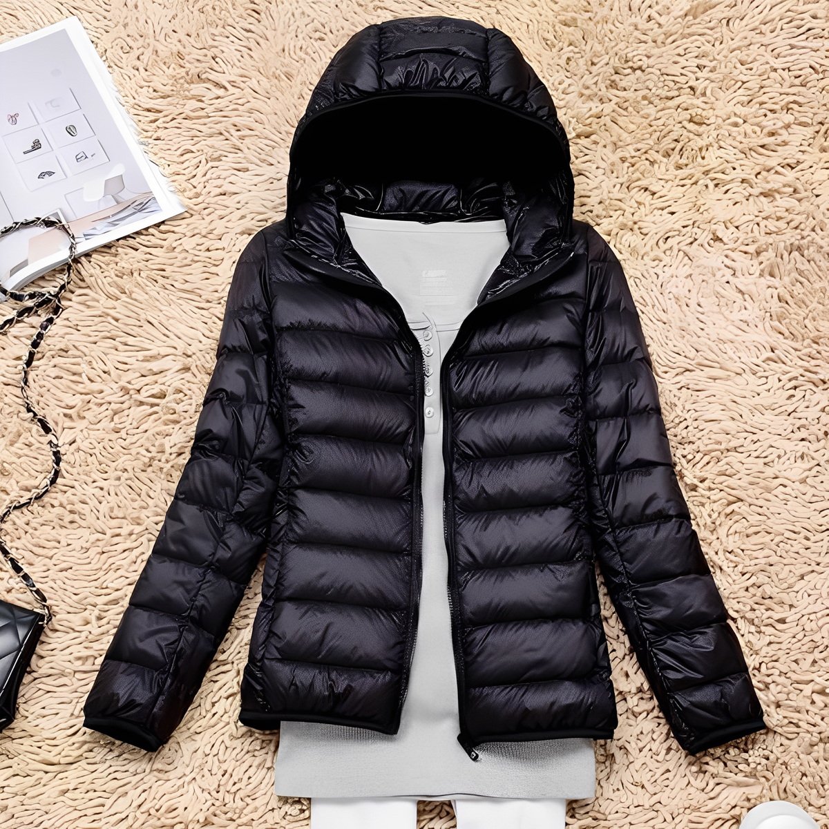 Lyndsay - Bequeme und elegante Kapuzenjacke