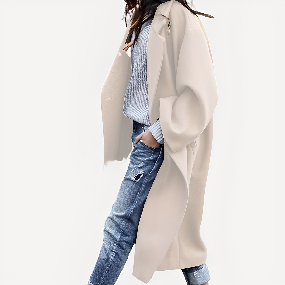 Camellia - Bequemer und warmer Mantel
