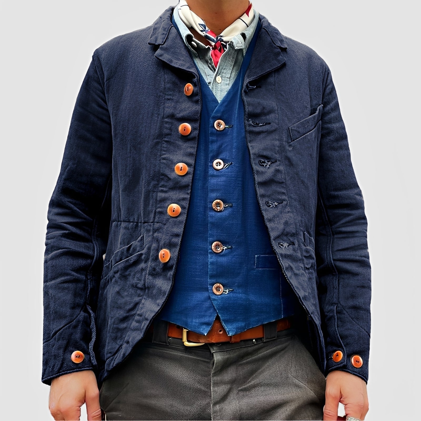 Rick - Komfortable Jacke mit vielen Taschen