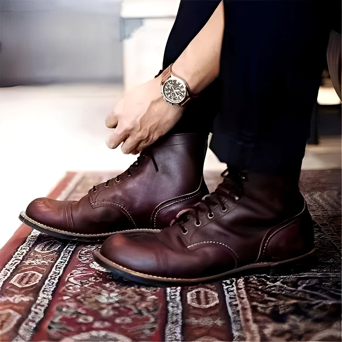 Garrick - Leichte Schnürstiefel