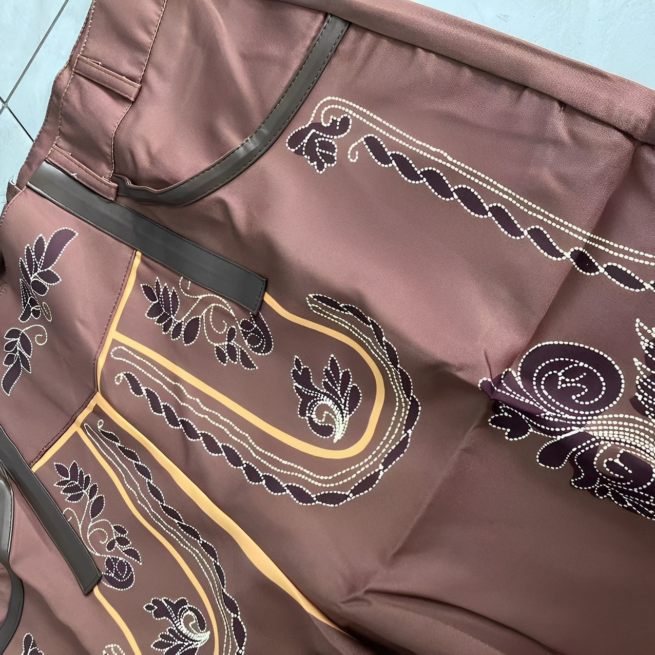 Jeffery - Shorts im Retro-Stil