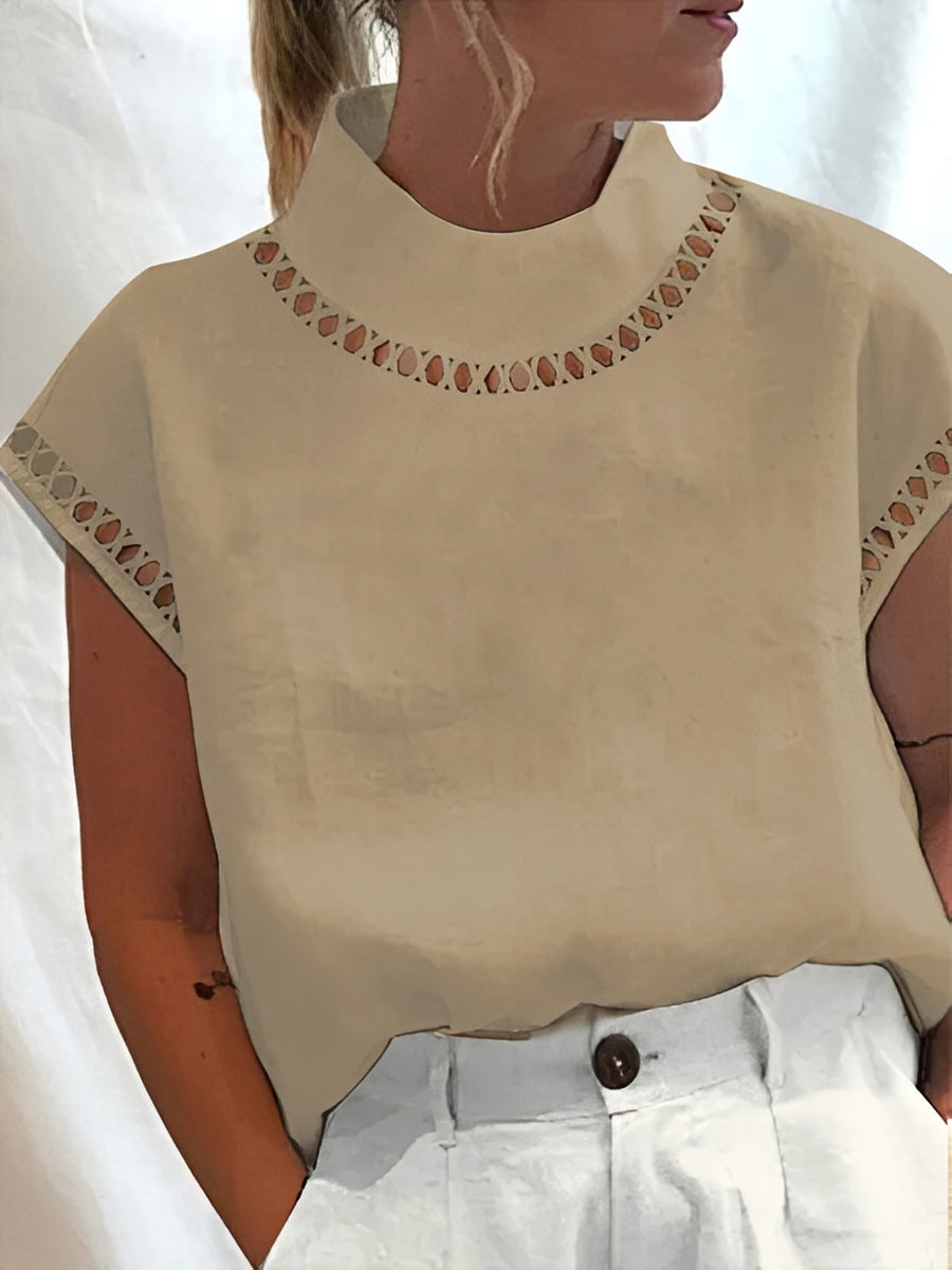 Nannie - Elegantes Top mit Ausschnitt für Frauen