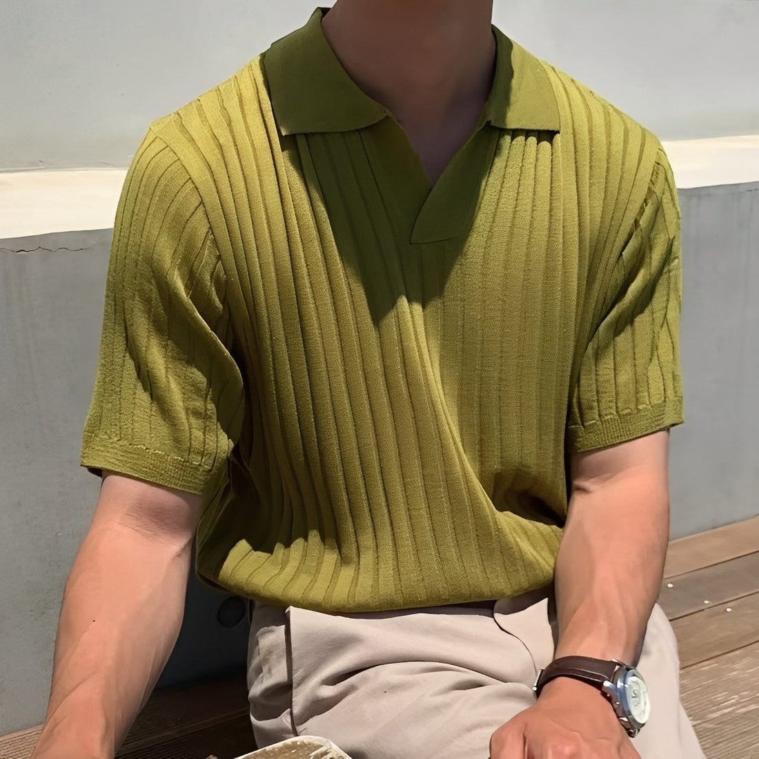 Melvin - Lässiges Herren-Kurzarm-Poloshirt