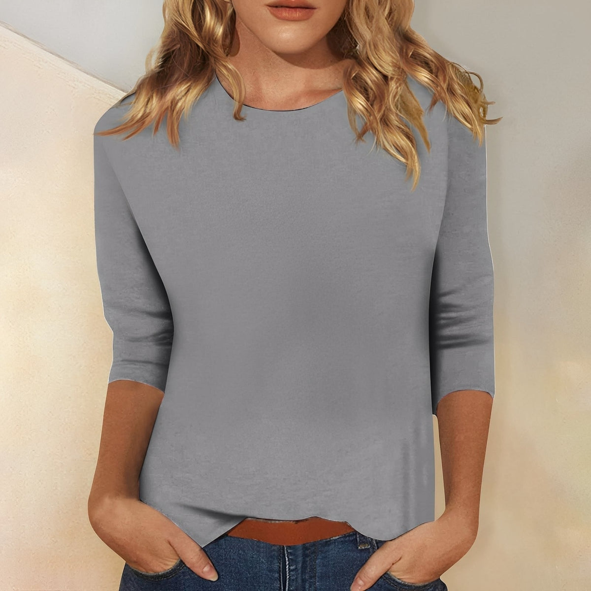 Katherina - Komfortables Rundhals-Shirt