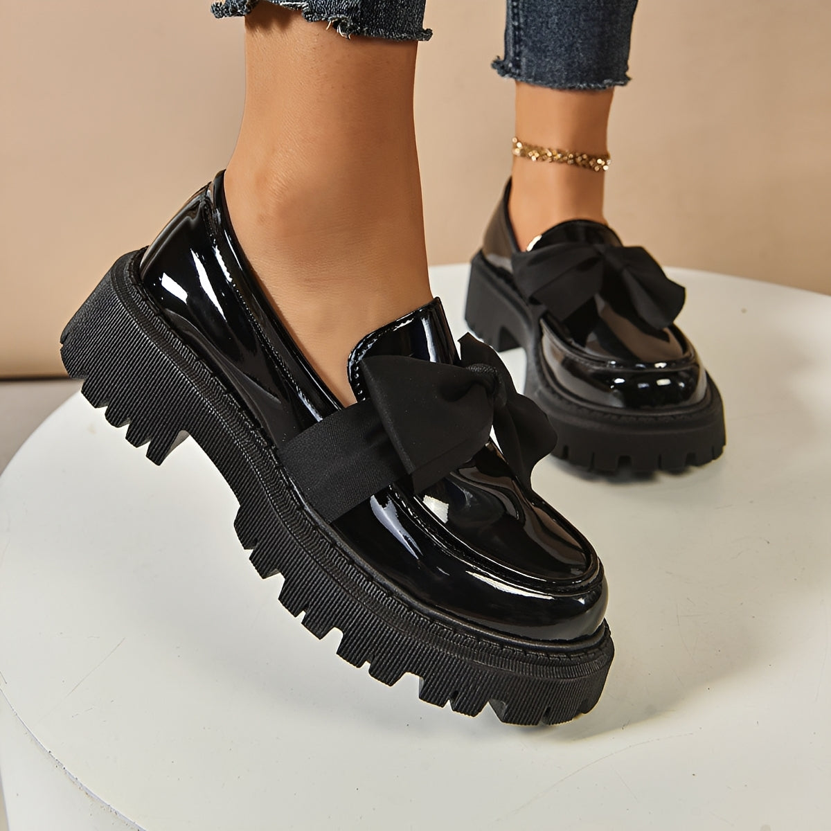 Yasir - Stilvolle Loafer mit Schleife