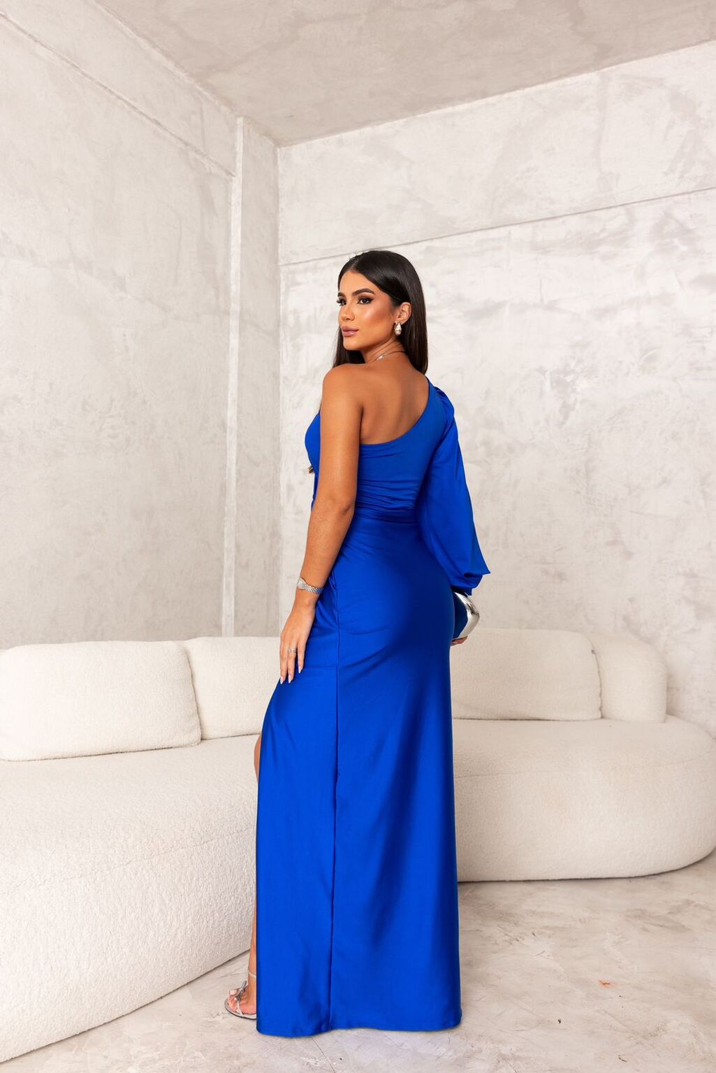 Fely - Strahlendes Kleid mit Schulterfrei-Design