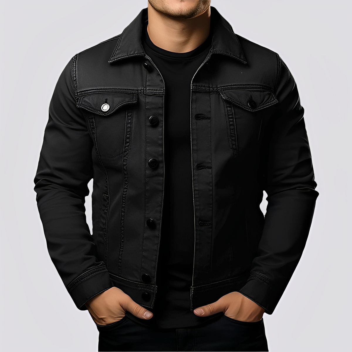 Maxwell - Klassische Herrenjacke aus robustem Material
