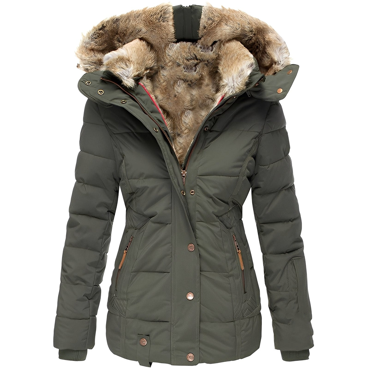 Romilly - Elegante und warme Jacke mit Kapuze
