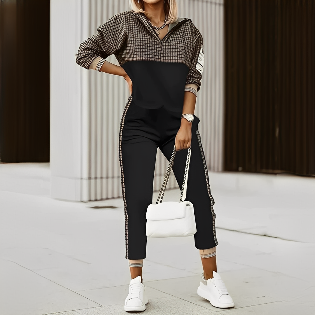 Chenafe - Trendiges zweiteiliges Damen-Ensemble