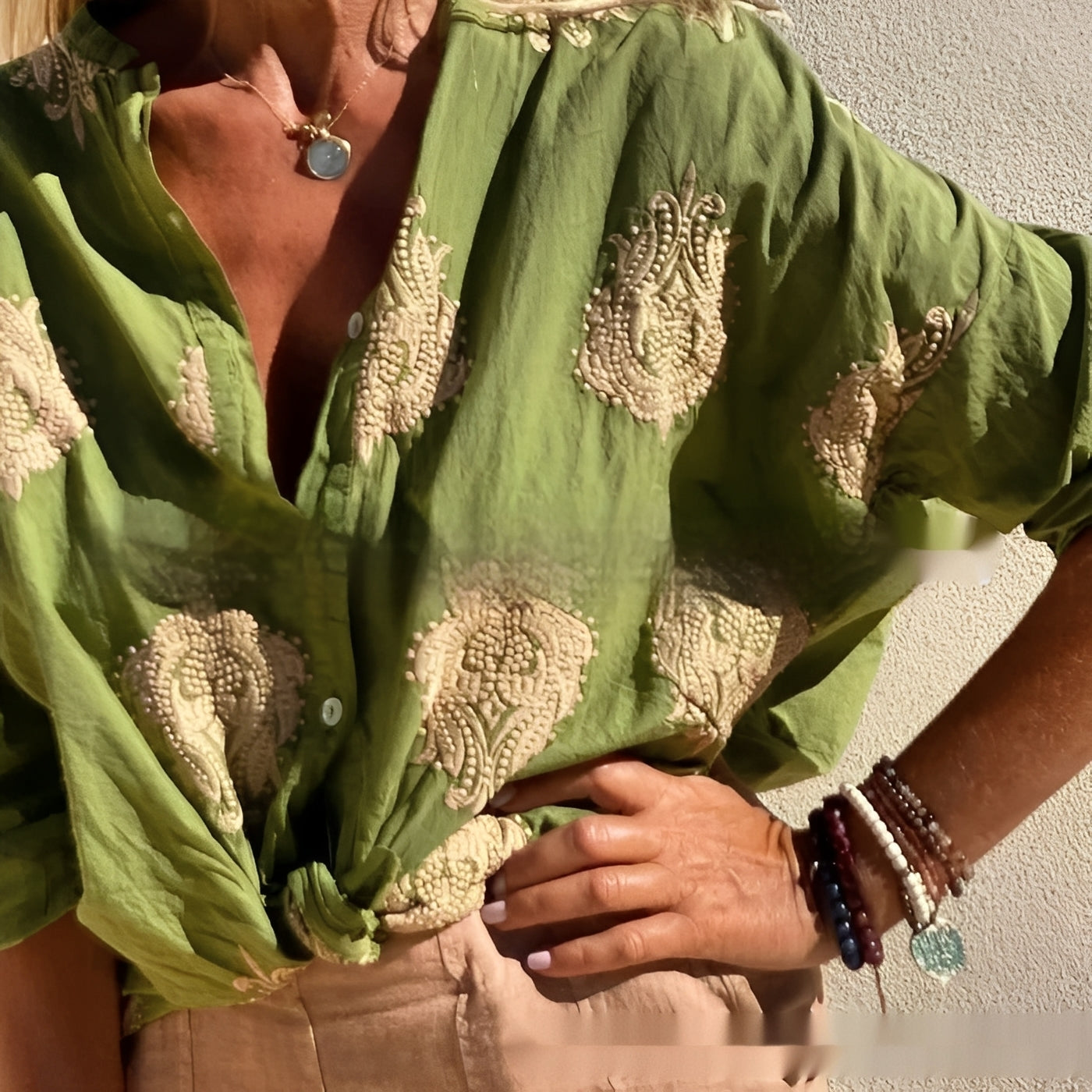 Erica - Legere, komfortable Damenbluse