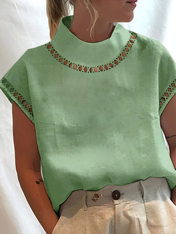 Nannie - Elegantes Top mit Ausschnitt für Frauen