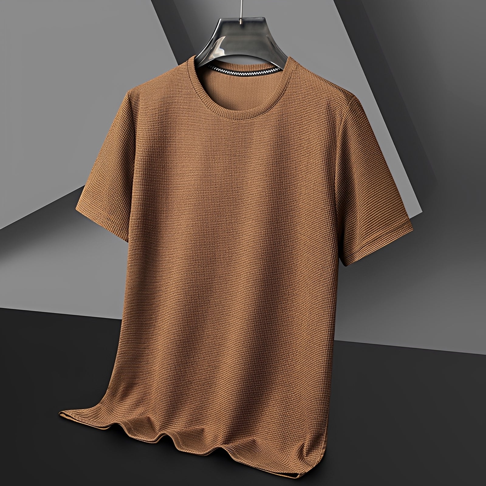Jed - Lockeres Waffel-T-Shirt