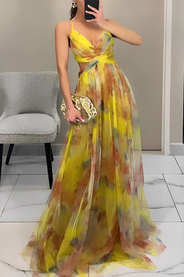 Davina - Stilvolles A-Linien Maxikleid