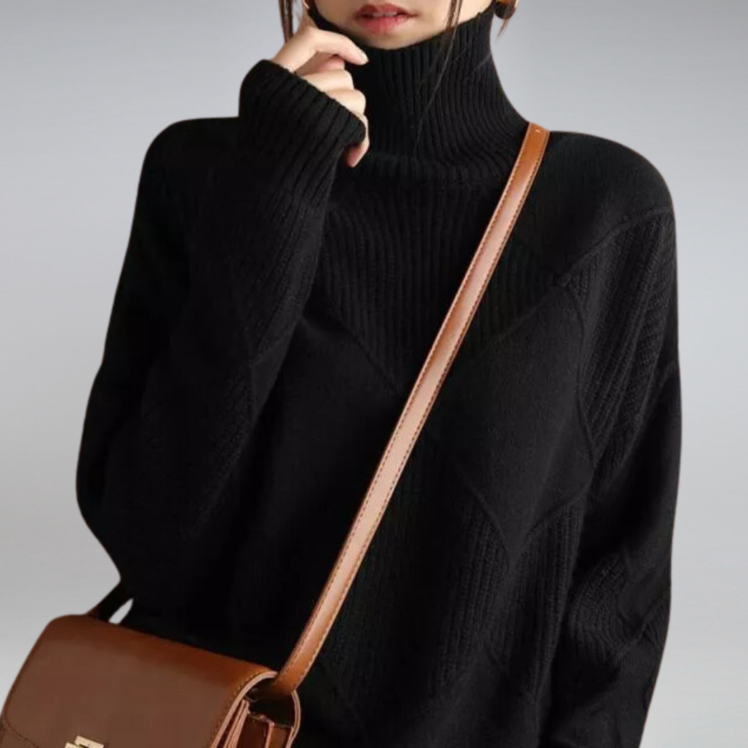 Camille - Eleganter und kuscheliger Rollkragenpullover