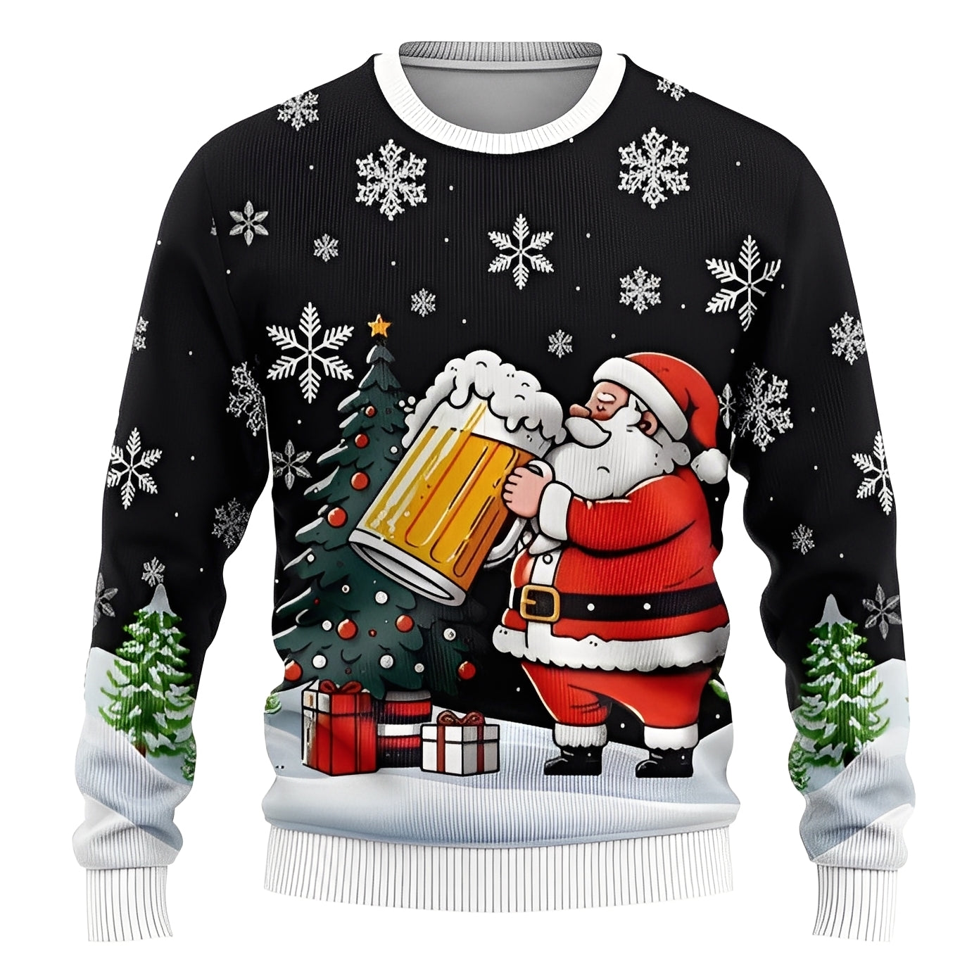 Foster - Modischer Weihnachtspullover
