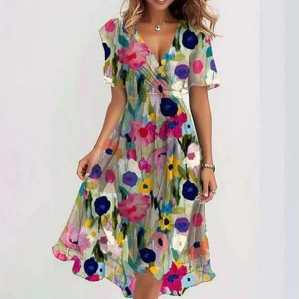 Connie – Stilvolles Damen Wickelkleid