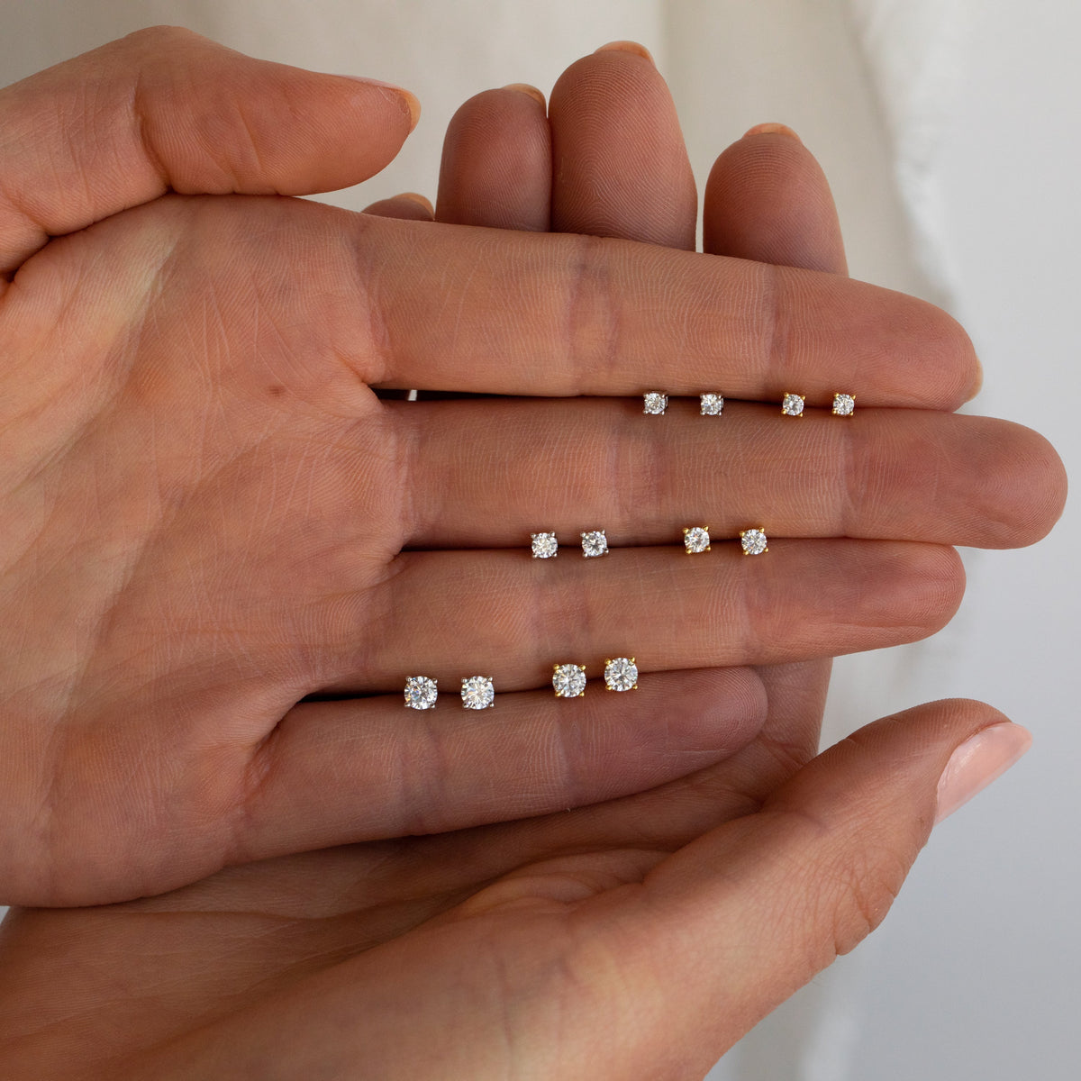 Booker – Set von Diamant-Ohrringen