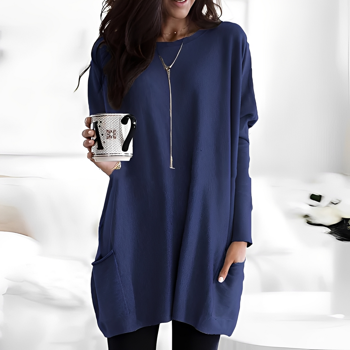 Diane - Gemütlicher Langarmpullover
