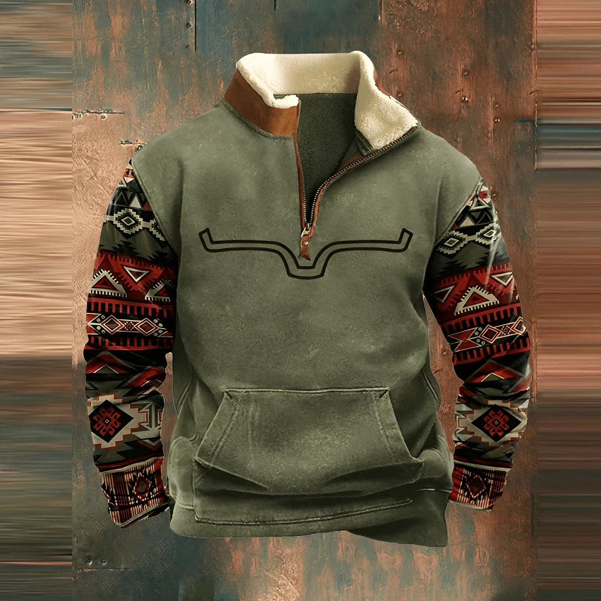 Celio - Stilvolle Jacke mit halbem Zipper
