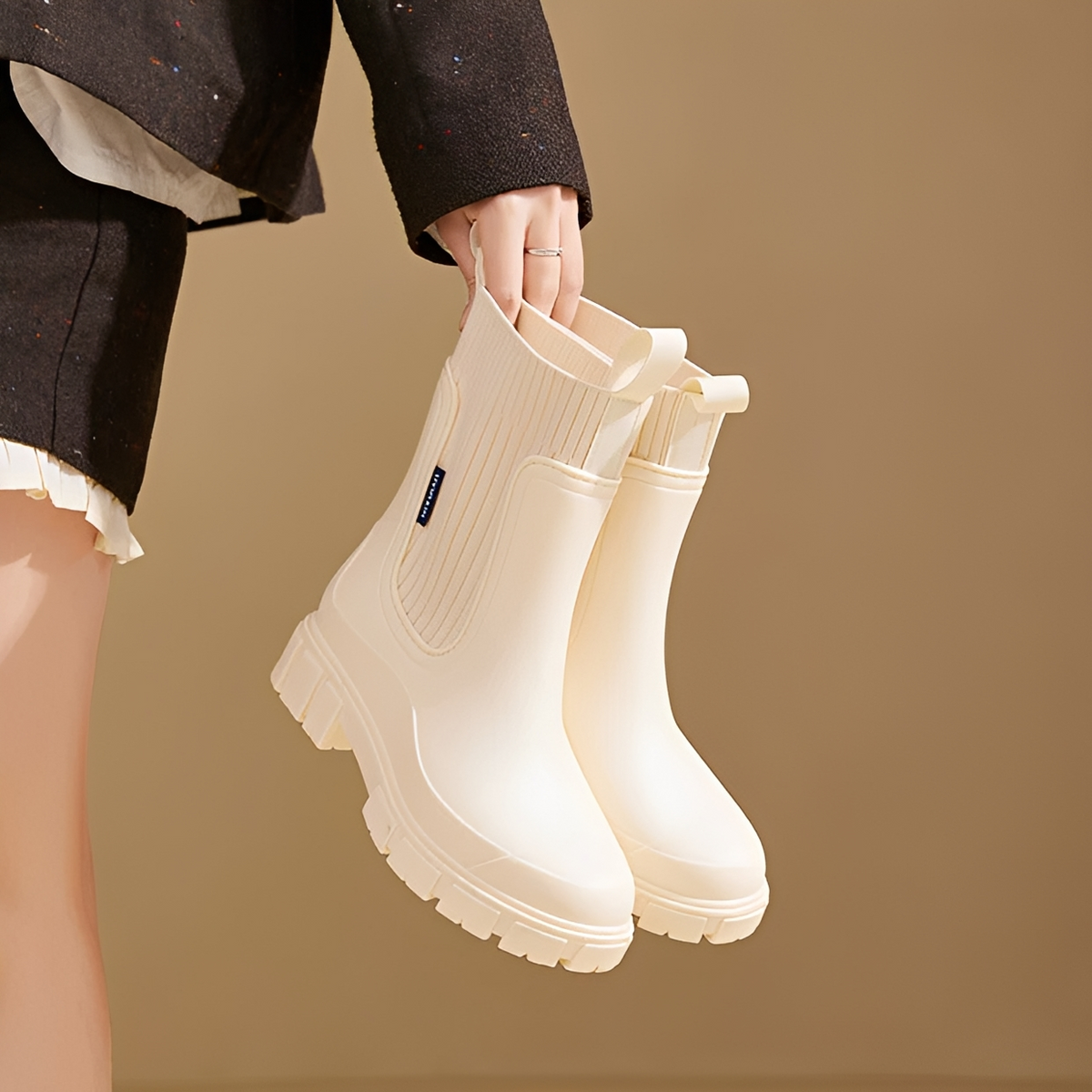 Claire - Komfortable, wasserdichte Regenstiefel