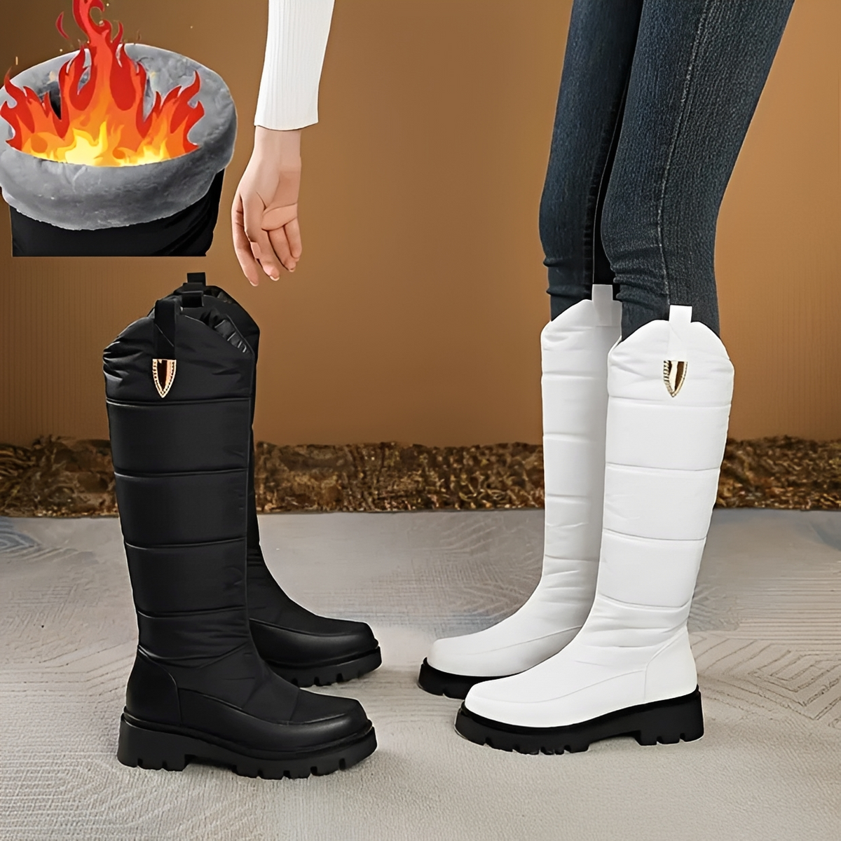 Karina - Stilvolle und warme Stiefel