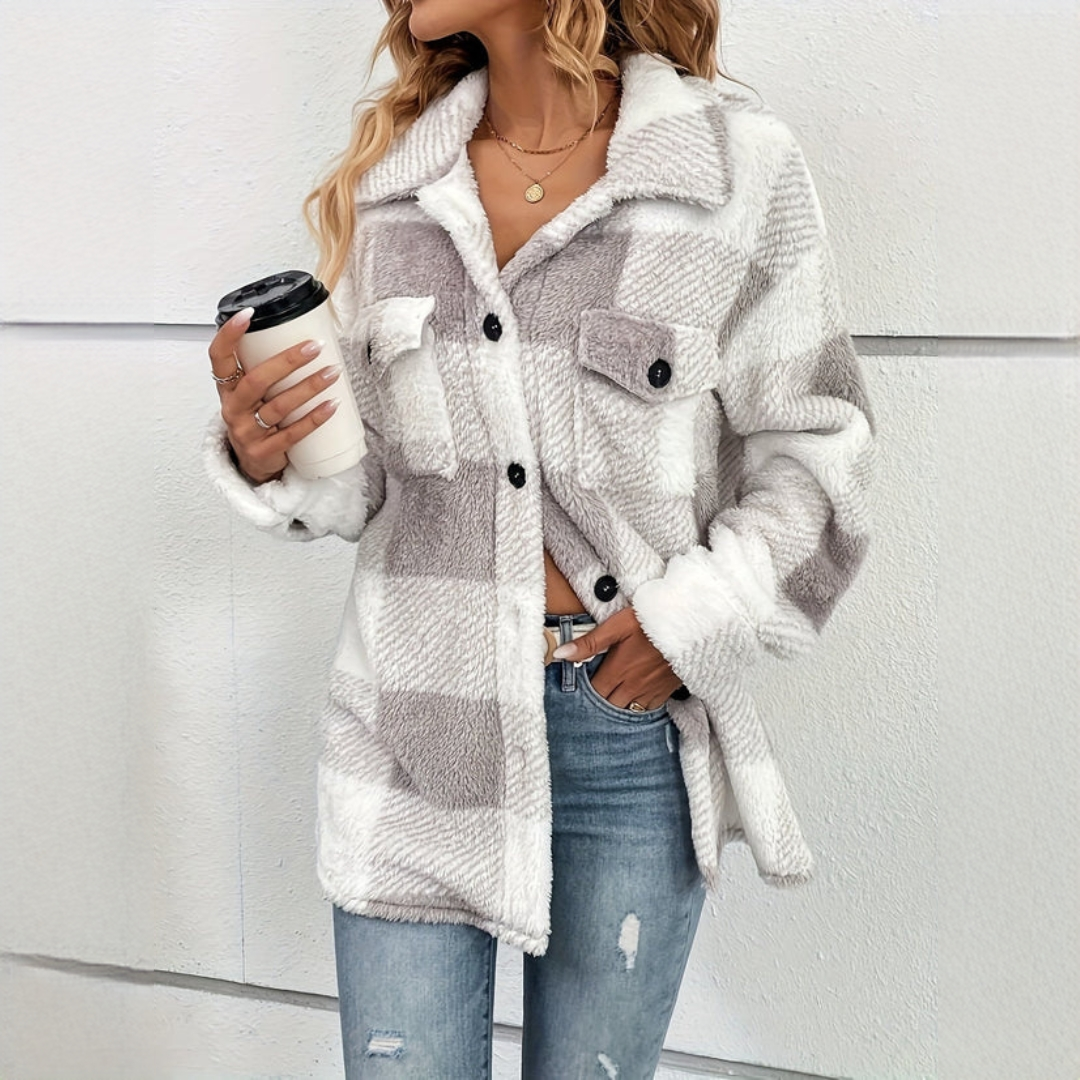 Alice - Stylische und kuschelige Jacke