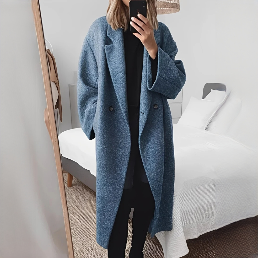 Carolane - Eleganter Mantel im Oversize-Stil