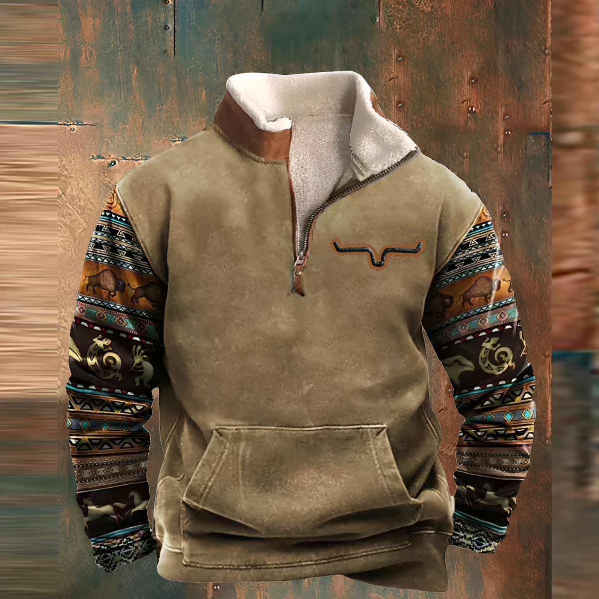 Celio - Stilvolle Jacke mit halbem Zipper