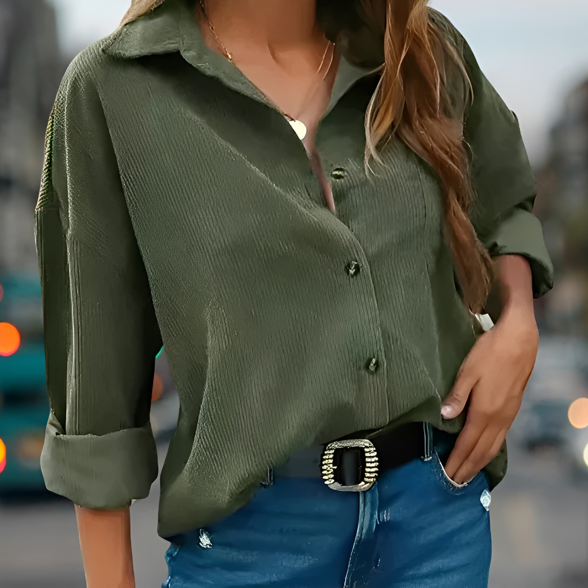Wendela - Elegante Bluse mit legerem Schnitt