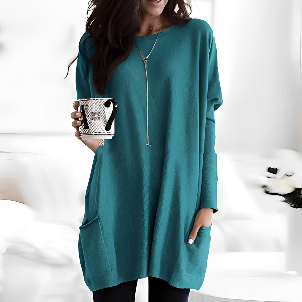 Diane - Gemütlicher Langarmpullover
