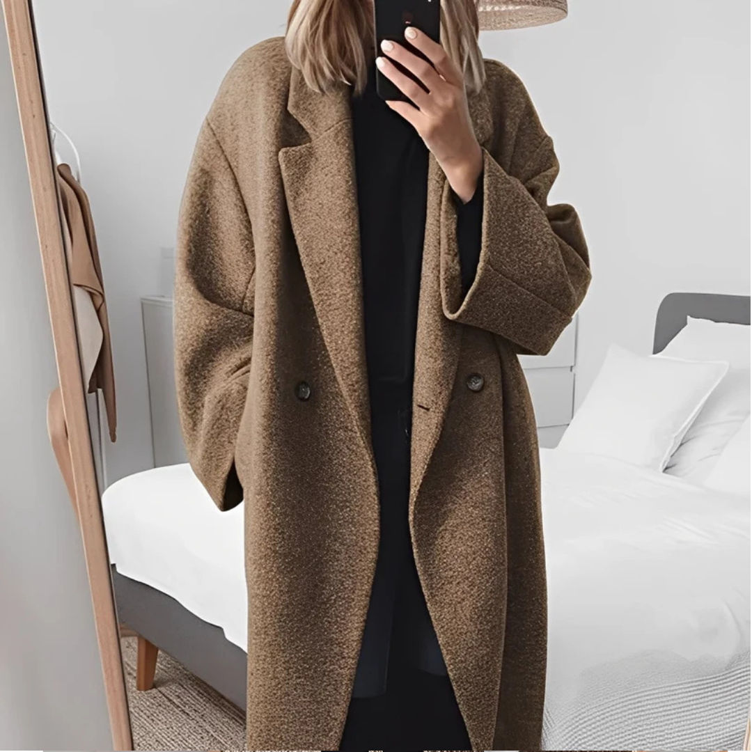 Carolane - Eleganter Mantel im Oversize-Stil