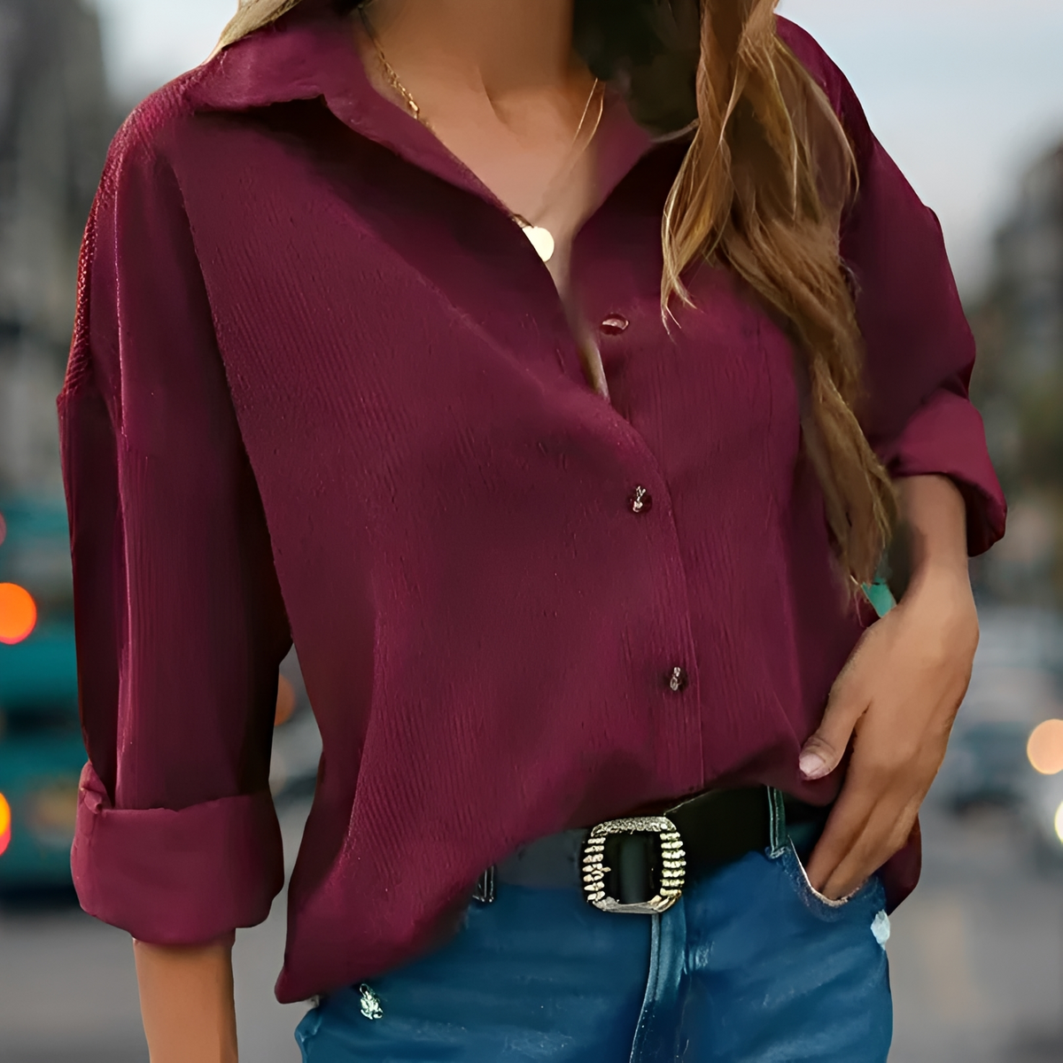 Wendela - Elegante Bluse mit legerem Schnitt