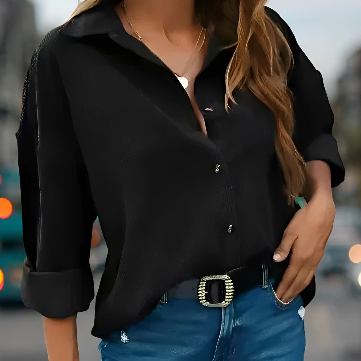Wendela - Elegante Bluse mit legerem Schnitt