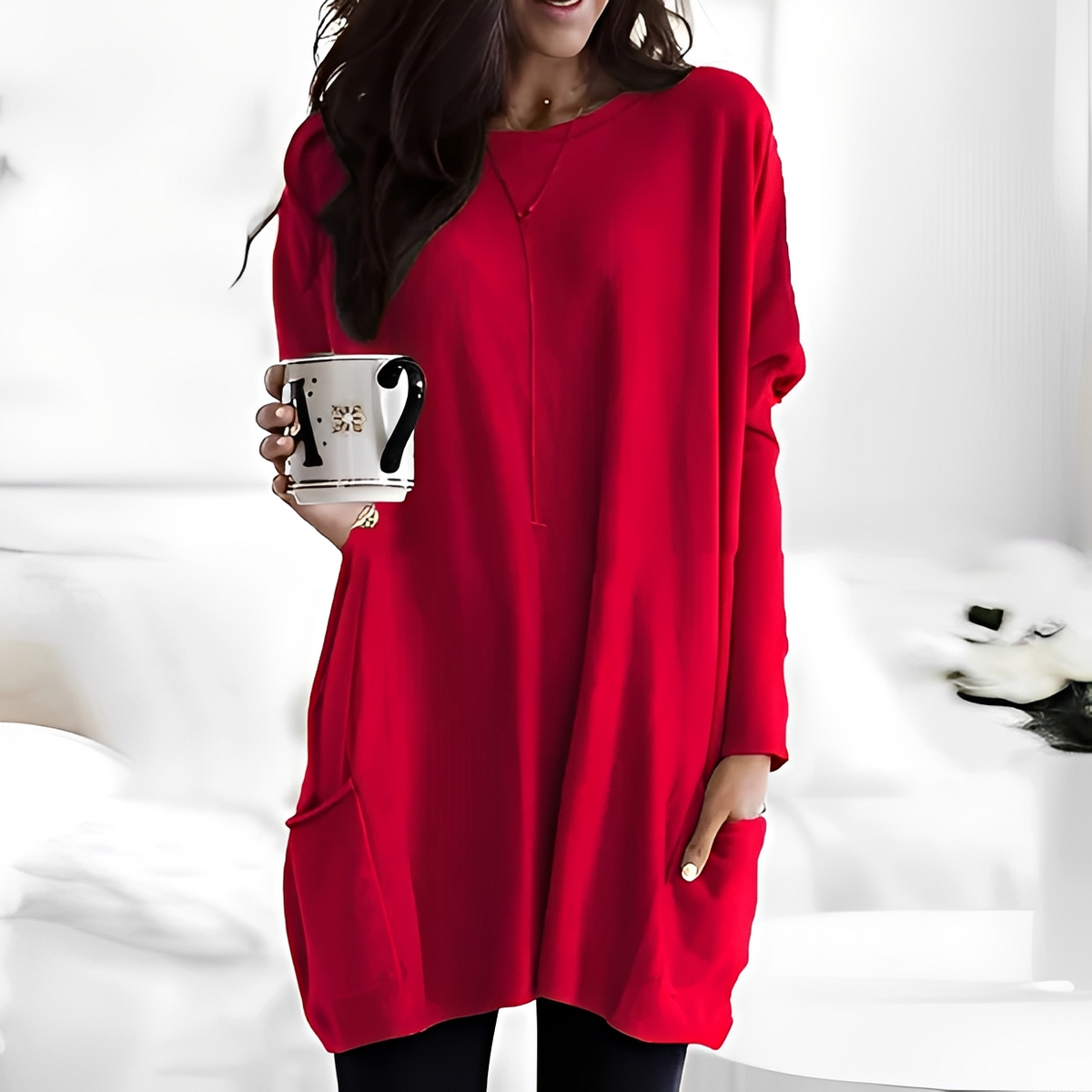 Diane - Gemütlicher Langarmpullover