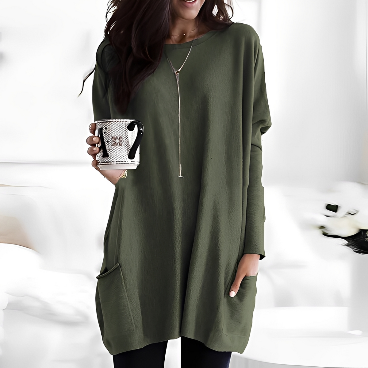 Diane - Gemütlicher Langarmpullover