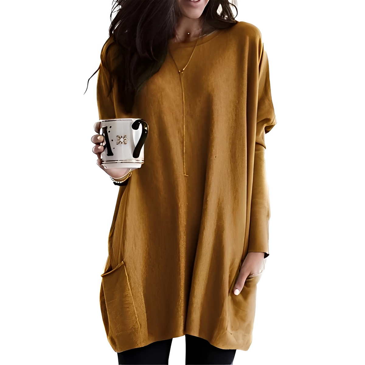 Diane - Gemütlicher Langarmpullover