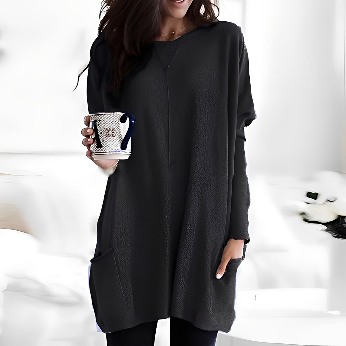 Diane - Gemütlicher Langarmpullover