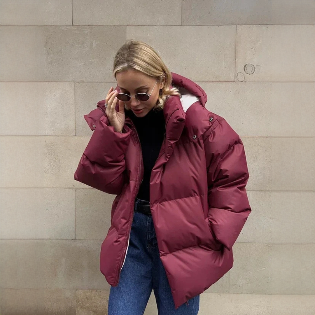 Marzia - Stilvolle und warme Oversized-Jacke