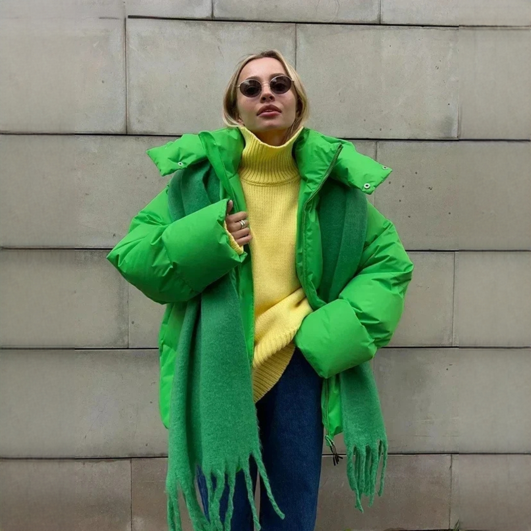 Marzia - Stilvolle und warme Oversized-Jacke
